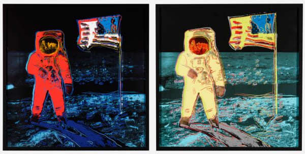 Andy Warhol, MOONWALK FS II.404-405, 1987