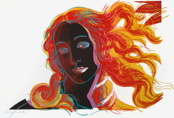 Andy Warhol, Birth of Venus (from Details of Renaissance Paintings), 1984