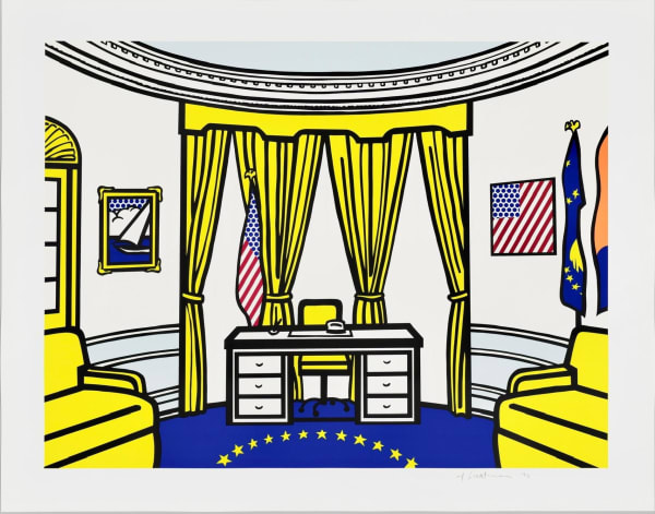 Roy Lichtenstein, The Oval Office, 1992