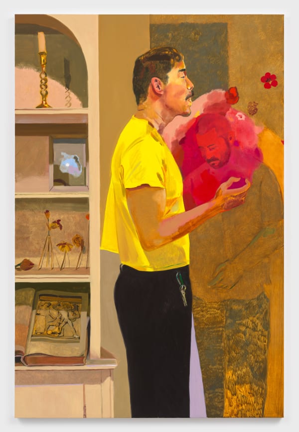 Odd kind of sympathy (unlit candle, clouded mirror, pressed flowers, Acteon punished for looking)