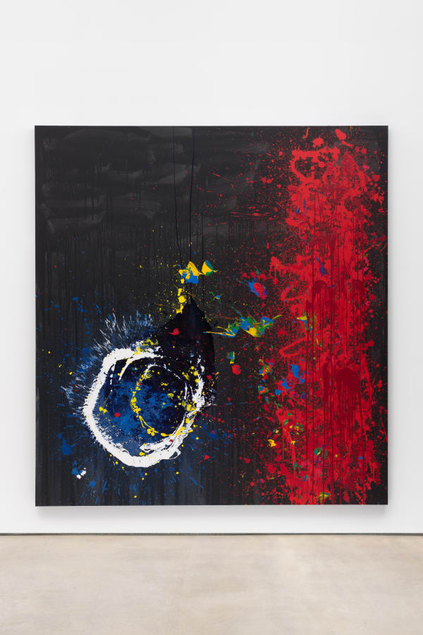 John Hoyland, Blood Moon 25.3.10, 2010