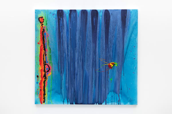 John Hoyland, The Bird 11.8.02, 2002