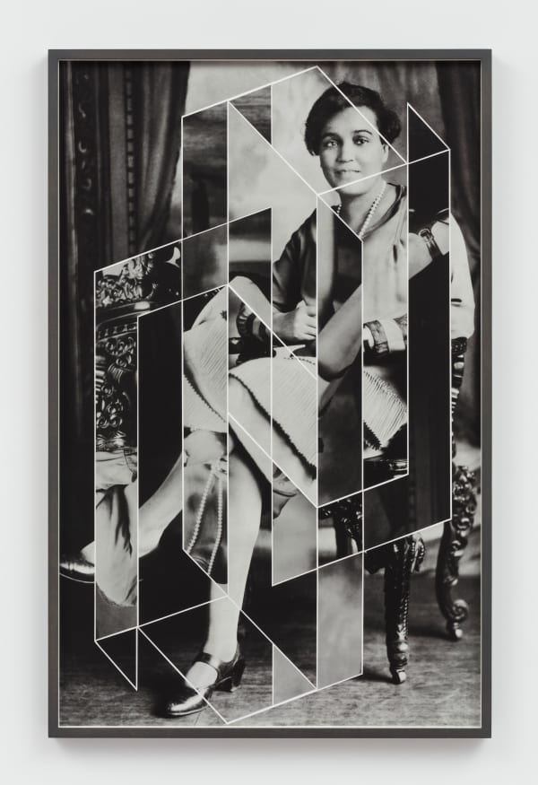 Andrea Geyer, Constellations (Jessie Redmon Fauset), 2018
