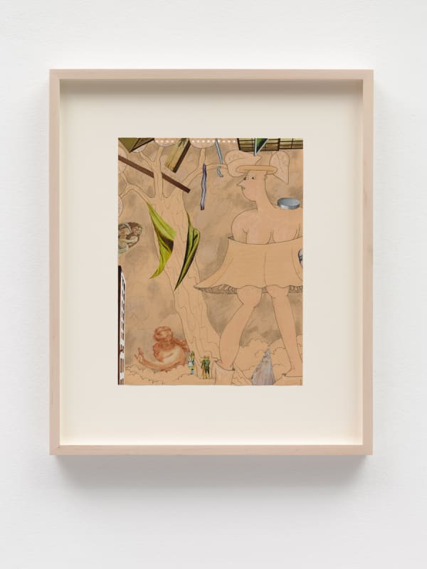 Gladys Nilsson, A Walk...#6, 2014