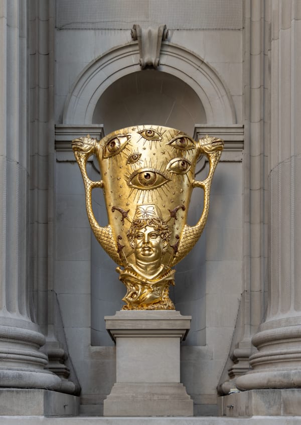 Hew Locke, Gilt, 2022