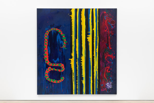John Hoyland, Night Music 26.8.98, 1998