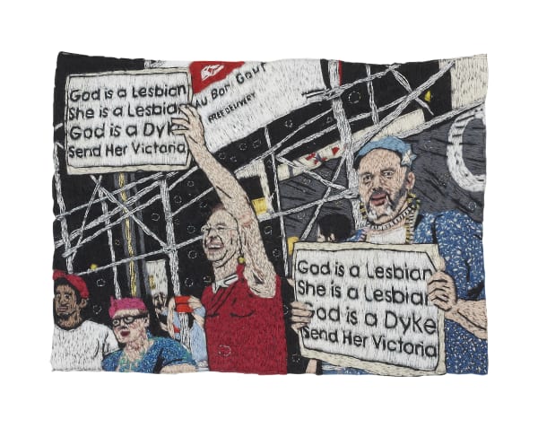 LJ Roberts, rosza daniel lang/levitsky at the New York City Dyke March, 2013