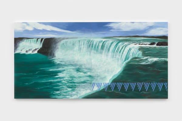 Kay WalkingStick, Niagara, 2022