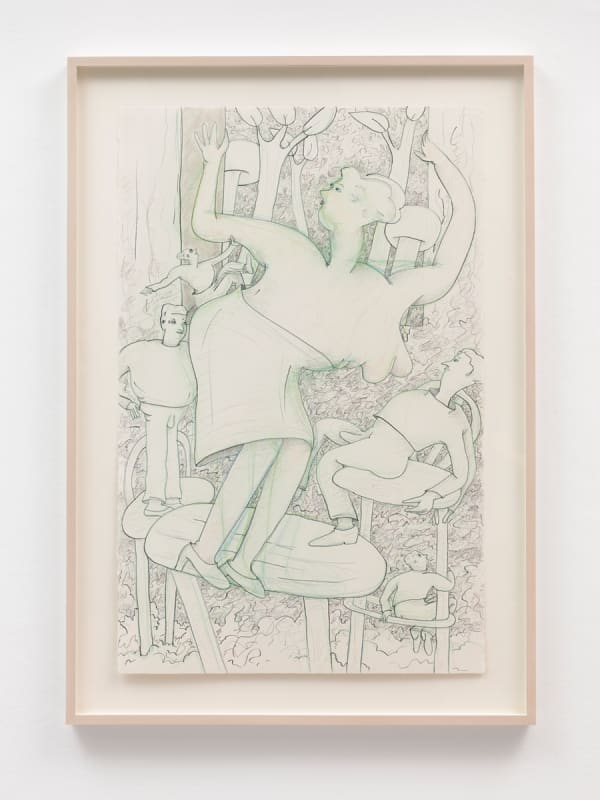Gladys Nilsson, A Window #3, 2014