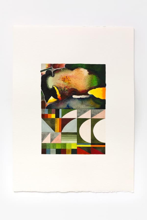 Haroun Hayward, Craigs Birch Winter, Geometric Grid No. 2, 2022