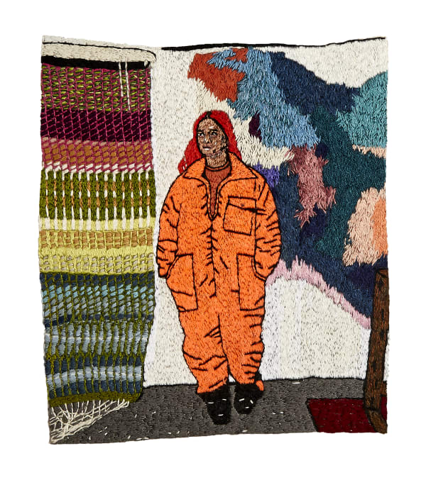 LJ Roberts, Sarah Zapata in her Red Hook, Brooklyn Studio,, 2019-2020