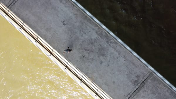 Bridge over Two Tone Water