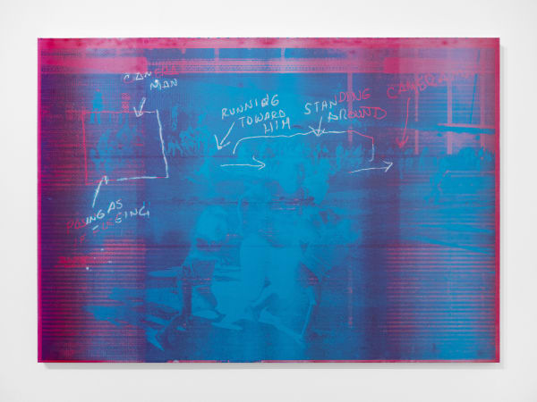 Memento 42 (Posing As Fleeing, Red)