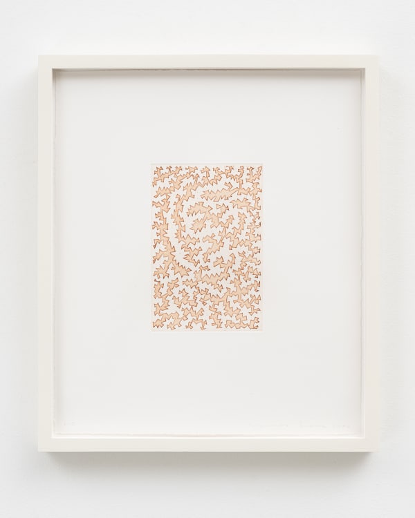 James Siena, Etching after Untitled Yellow-Black, 2000