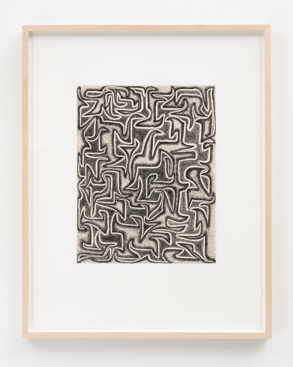 James Siena, Shaded Connected Hooks, 2007