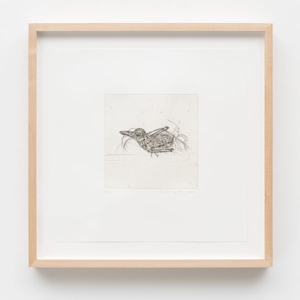Kiki Smith, Bird Skeleton, 2000