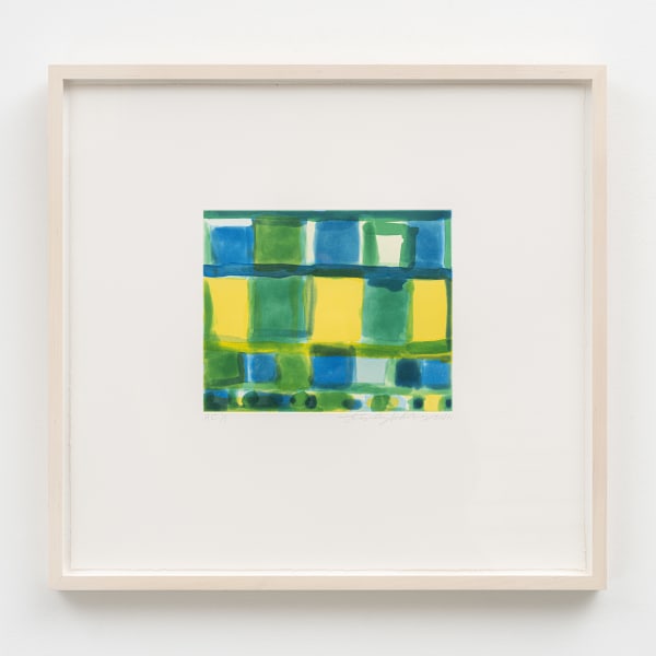 Stanley Whitney, Yellow Changing, 2011