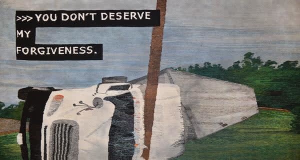 Erin M. Riley, Portrait Of A Father 5, 2016