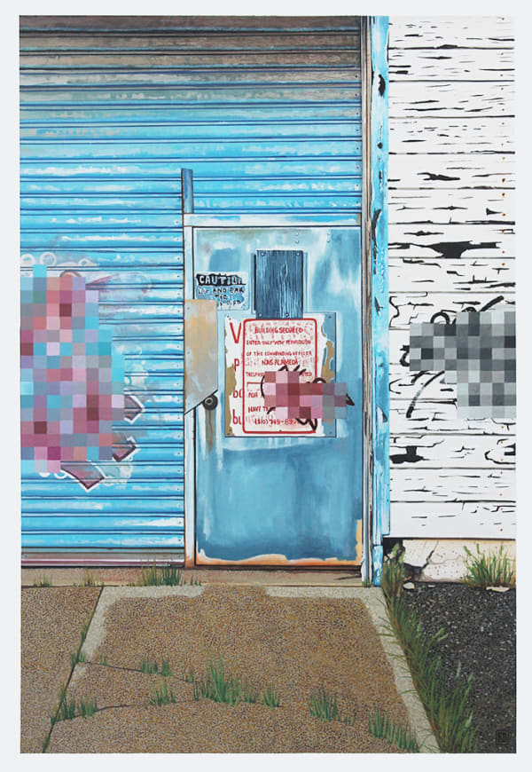 Jessica Hess, Alameda Door II, 2020
