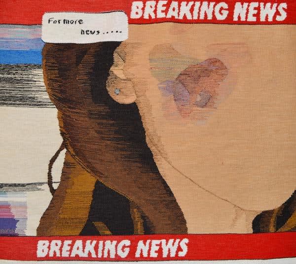 Erin M. Riley, Breaking, 2017