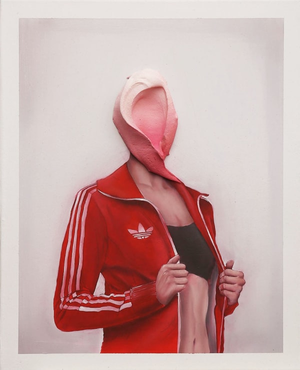 Fabio La Fauci, Untitled in Red Sweater, 2019