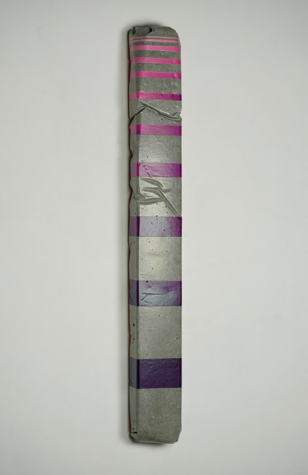 Alexis Arnold, Bar Graph in Pink and Purple, 2018