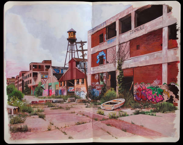 Jessica Hess, Detroit II, 2015