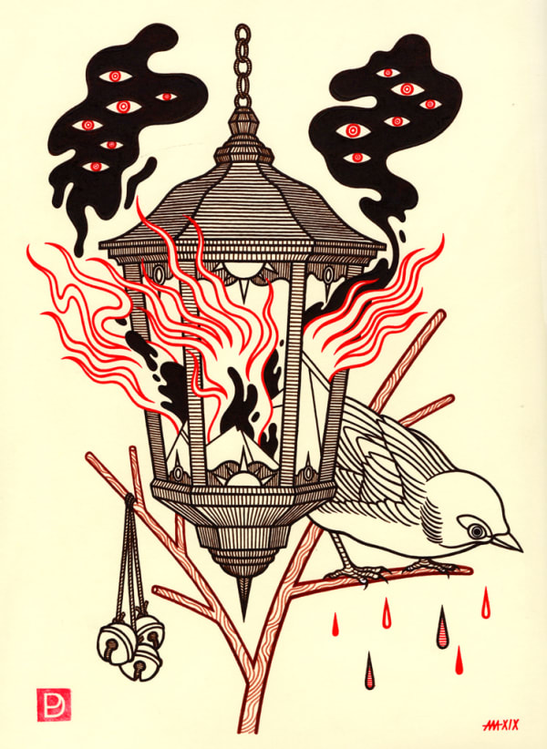 David Polka, Ring the Alarm I, 2019