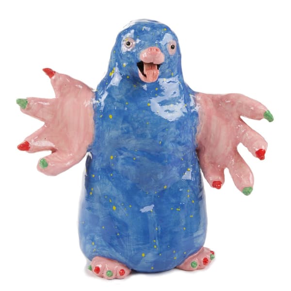 Katie Kimmel's ceramic sculpture of a mole