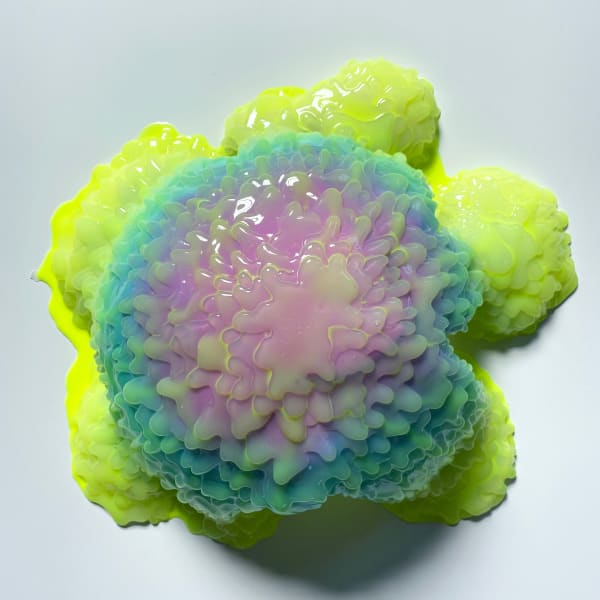 Dan Lam "Jawbreaker" polyurethane foam, resin, acrylic, HMA