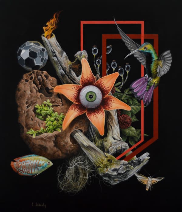 Scott Scheidly, Entanglement #14, 2022