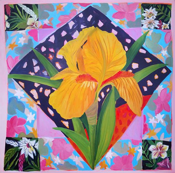 Anna Valdez, Golden Iris, 2019