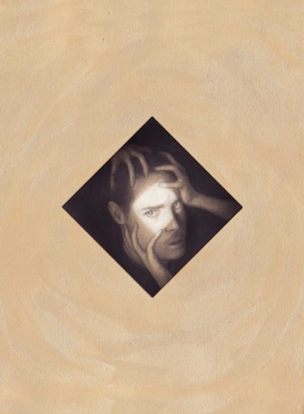 Sam Wolfe Connelly graphite drawing of male portrait