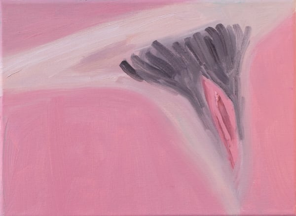 Corey K. Lamb - stylized, pink vulva