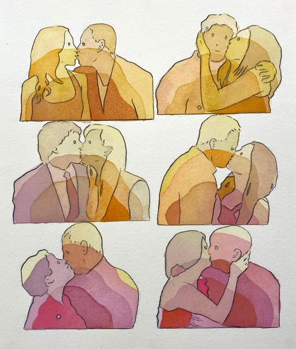 Dan Gluibizzi, Six Kisses, 2020