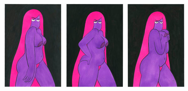 Miranda Tacchia, When he walks in while you're posing in front of the mirror, 2019