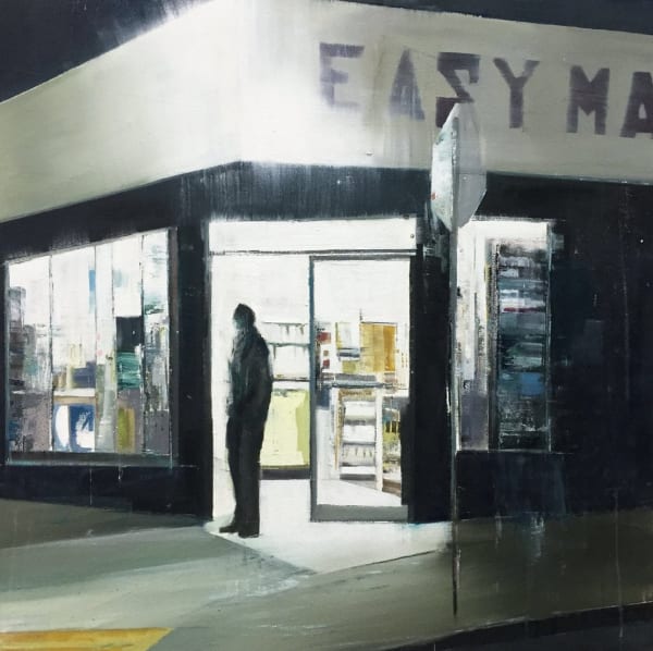Brett Amory painting from 'waiting' series