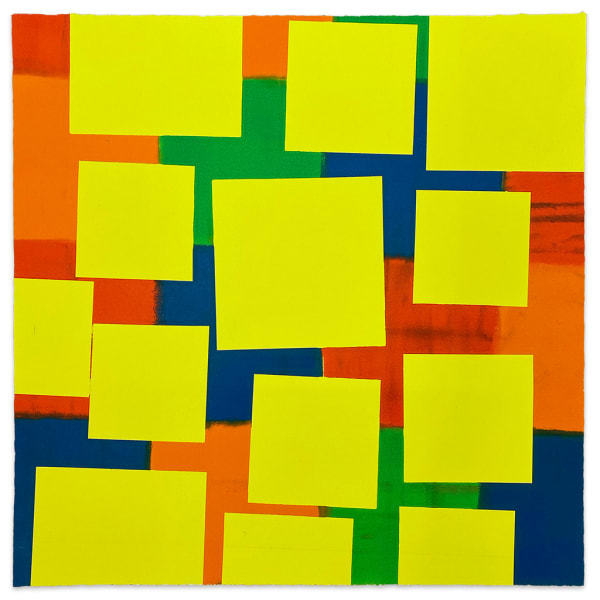 Karen Lederer abstract monoprint