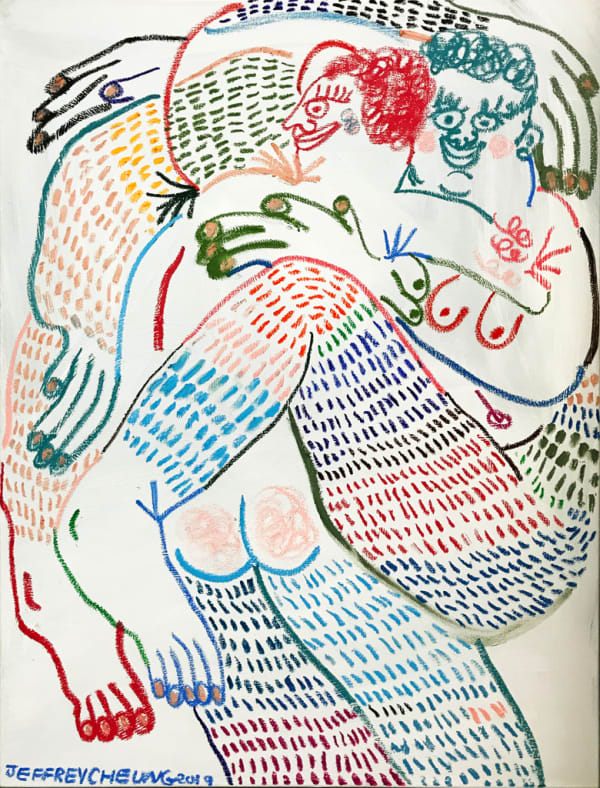 Jeffrey Cheung, Blue Hug, 2019