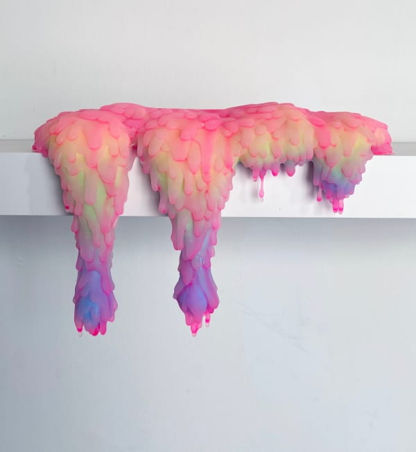 Dan Lam "Supple" resin, acrylic, adhesive on polyurethane foam