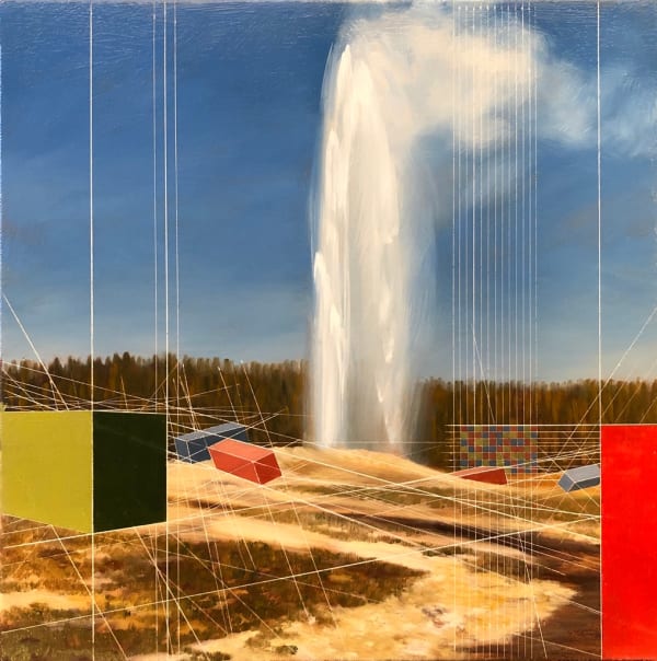 Mary Iverson, Calamity at Old Faithful, 2020