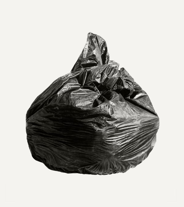 Joel Daniel Phillips, Neighborhood Still Life #7 (Black Bag), 2018