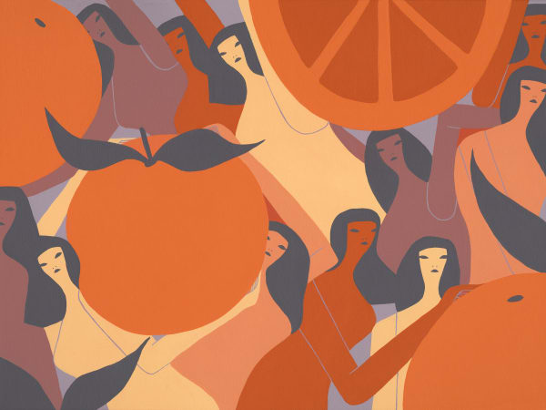 Laura Berger, Orange Dream, 2019