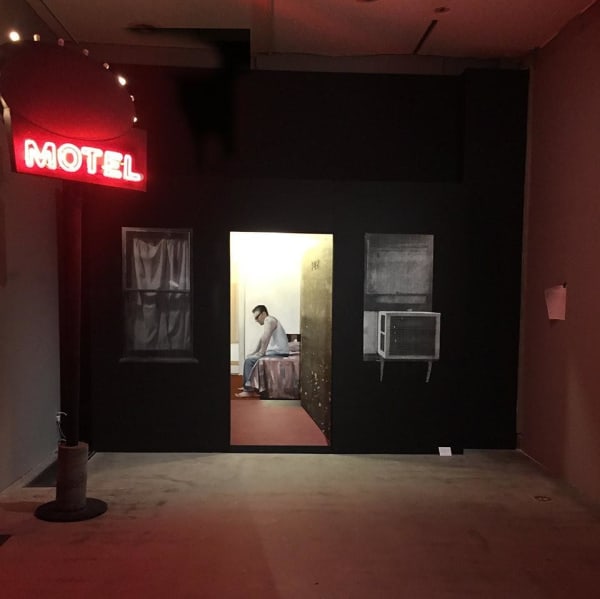 Brett Amory installation