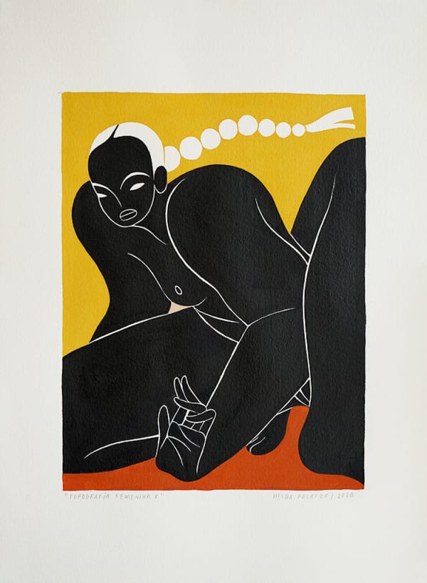 Hilda Palafox, Topografía Femenina V, 2020