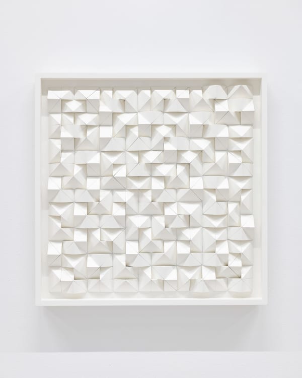 Sean Newport abstract colorful wall sculpture