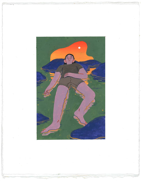 Celia Jacobs, Green Cave, 2020