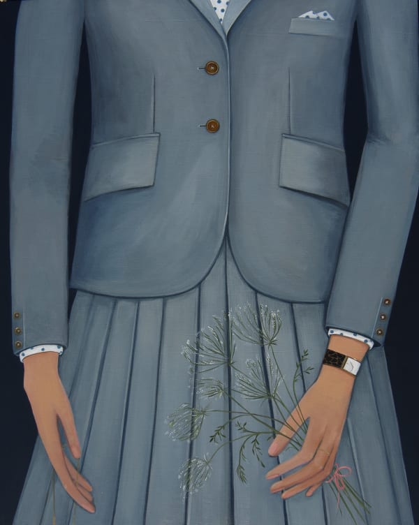 Painting "Golden Thread" by Angela Burson