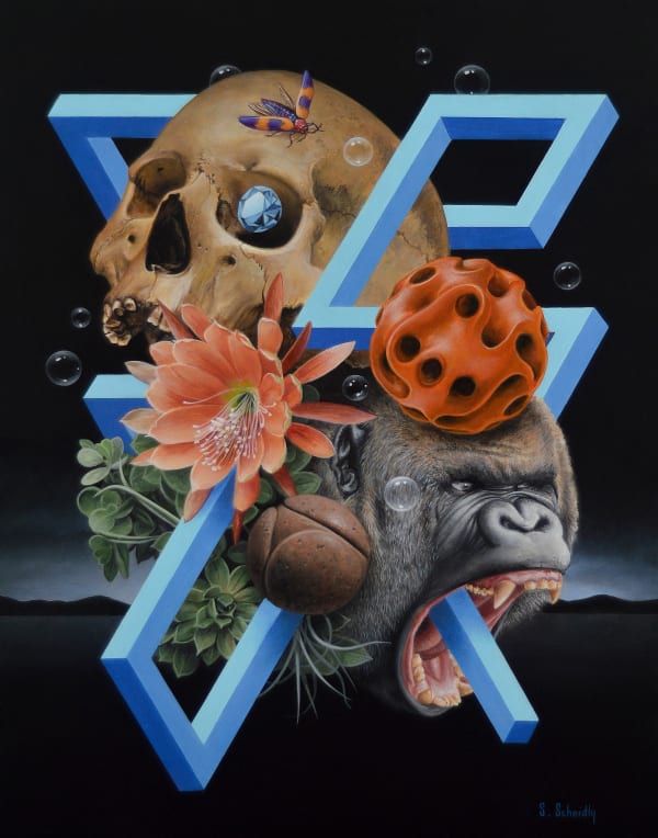 Scott Scheidly, Entanglement #17, 2022