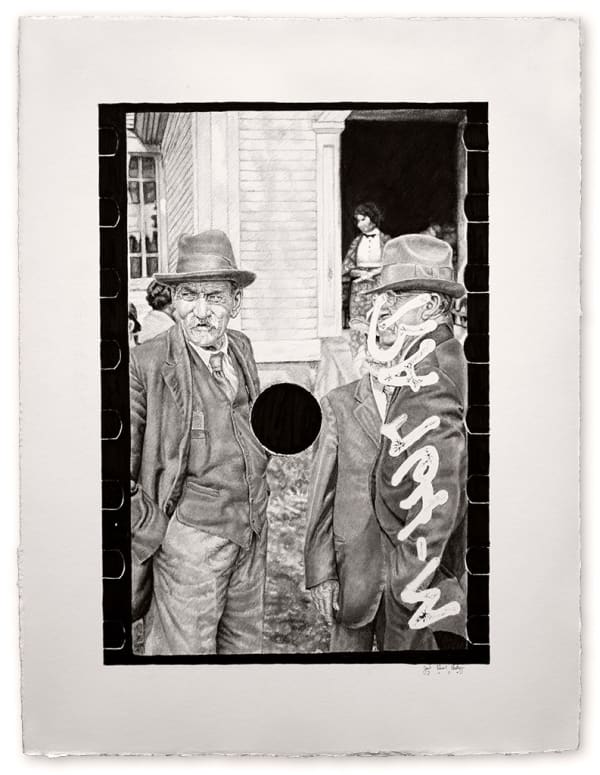 Joel Daniel Phillips, Killed Negative #22 / After Carl Mydans, 2020